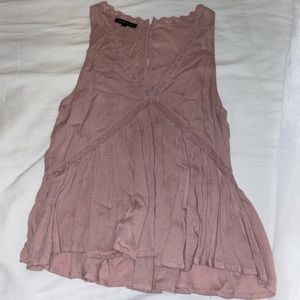 Kendall & Kylie blush pink tank